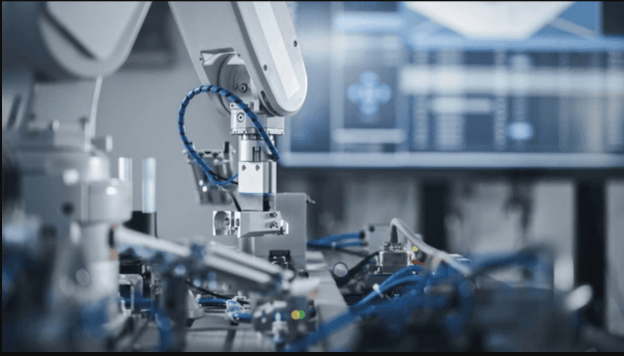 Robotic cell with automation