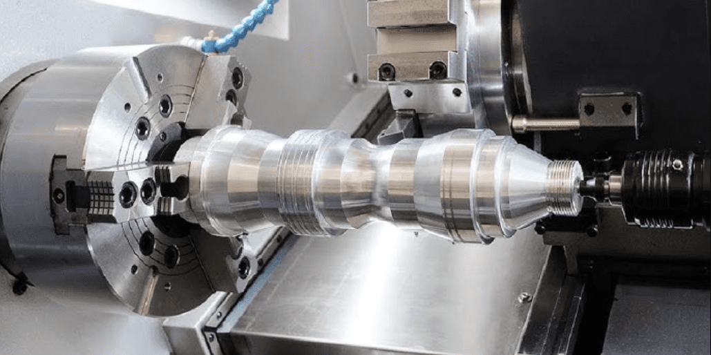 CNC lathe finishing pass